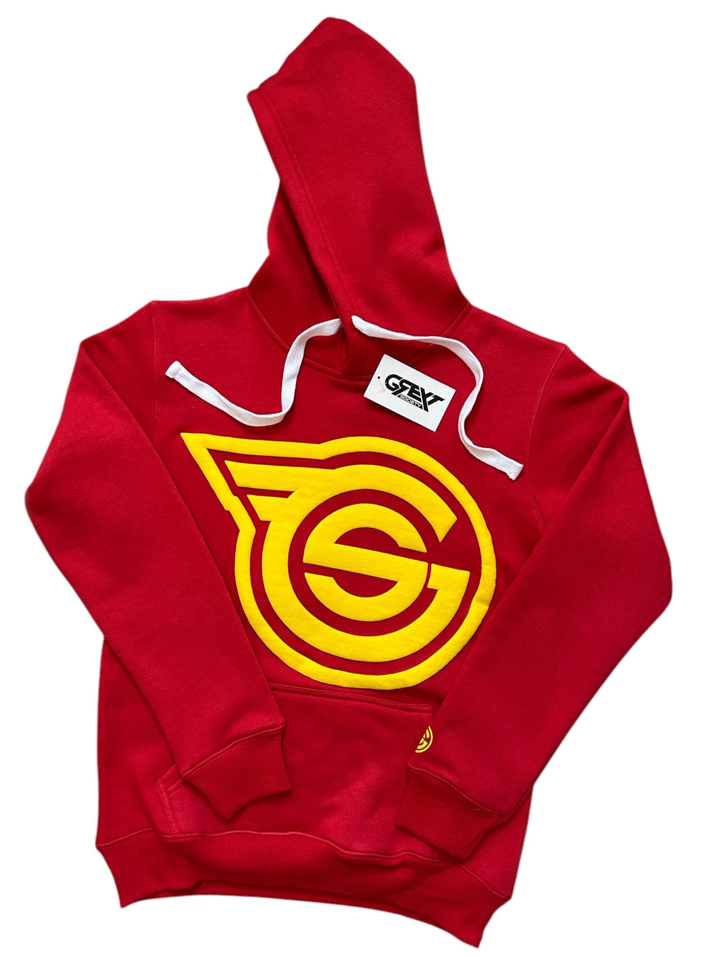 Red/Golden Yellow Classic GS LOGO Hoodie