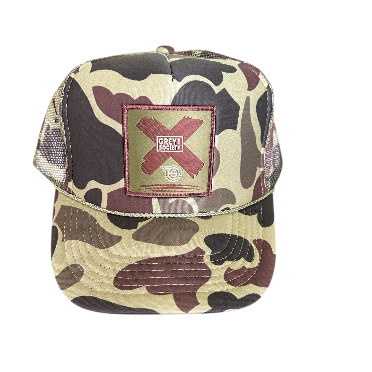 DLSBYN OLIVE CAMO Trucker