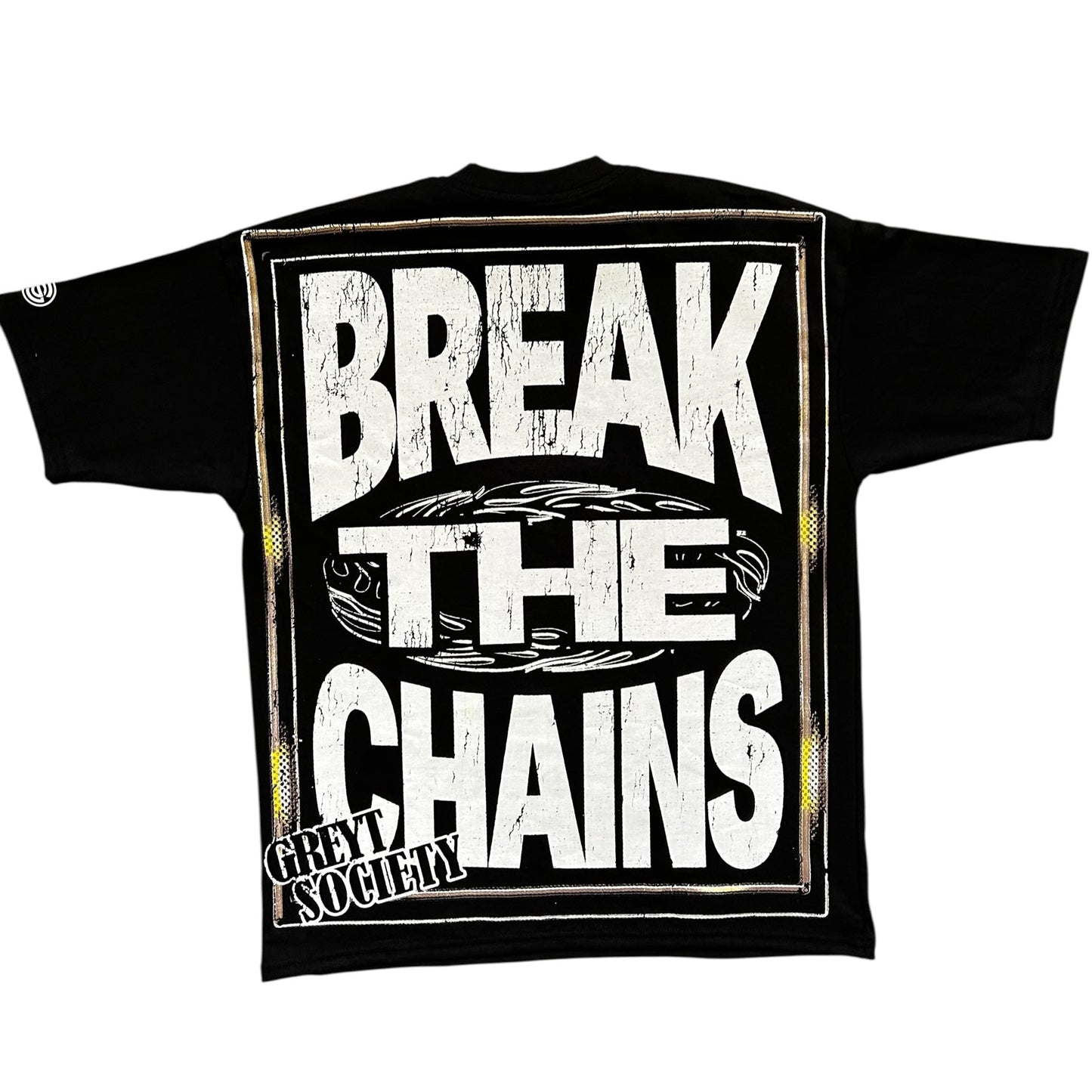 BREAK THE CHAINS - GRAPHIC TEE BLACK