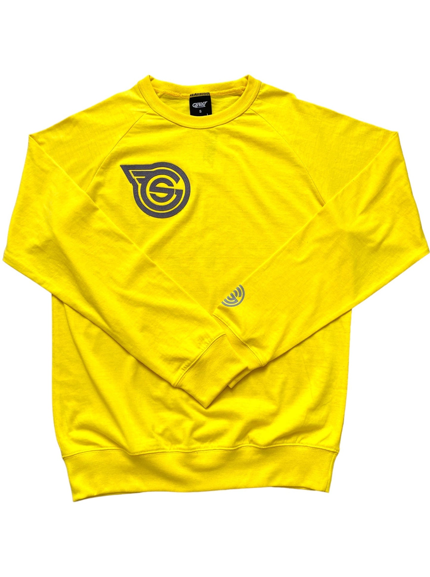 Yellow GS Classic Logo Long Sleeve T-Shirt