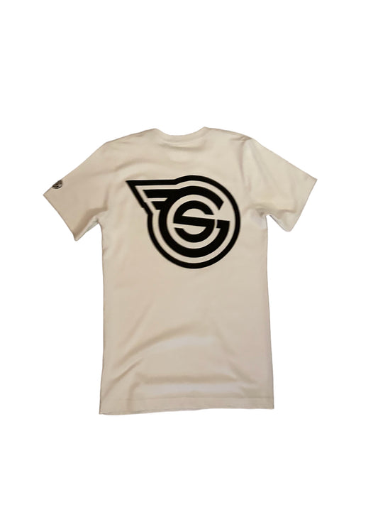 Silver & Black OLD ENGLISH GREYT SOCIETY TEE