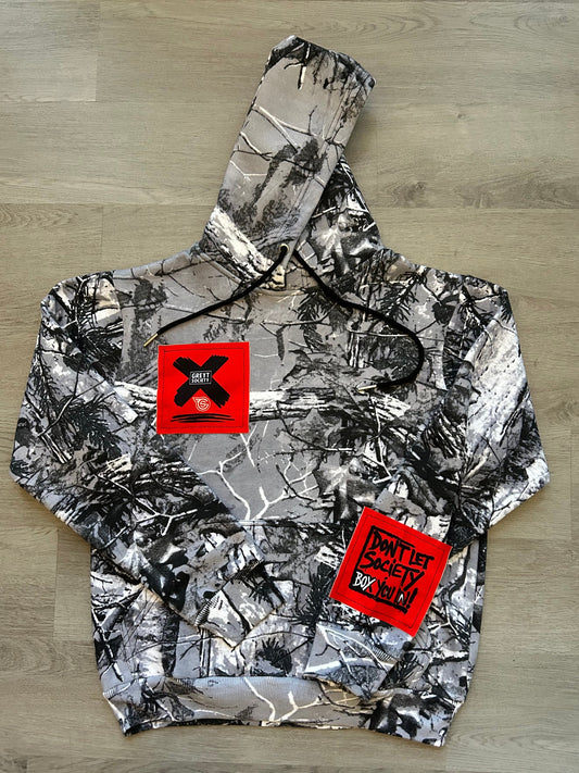 GREY/BLACK REAL TREE CAMO - DLSBYN HOODIE