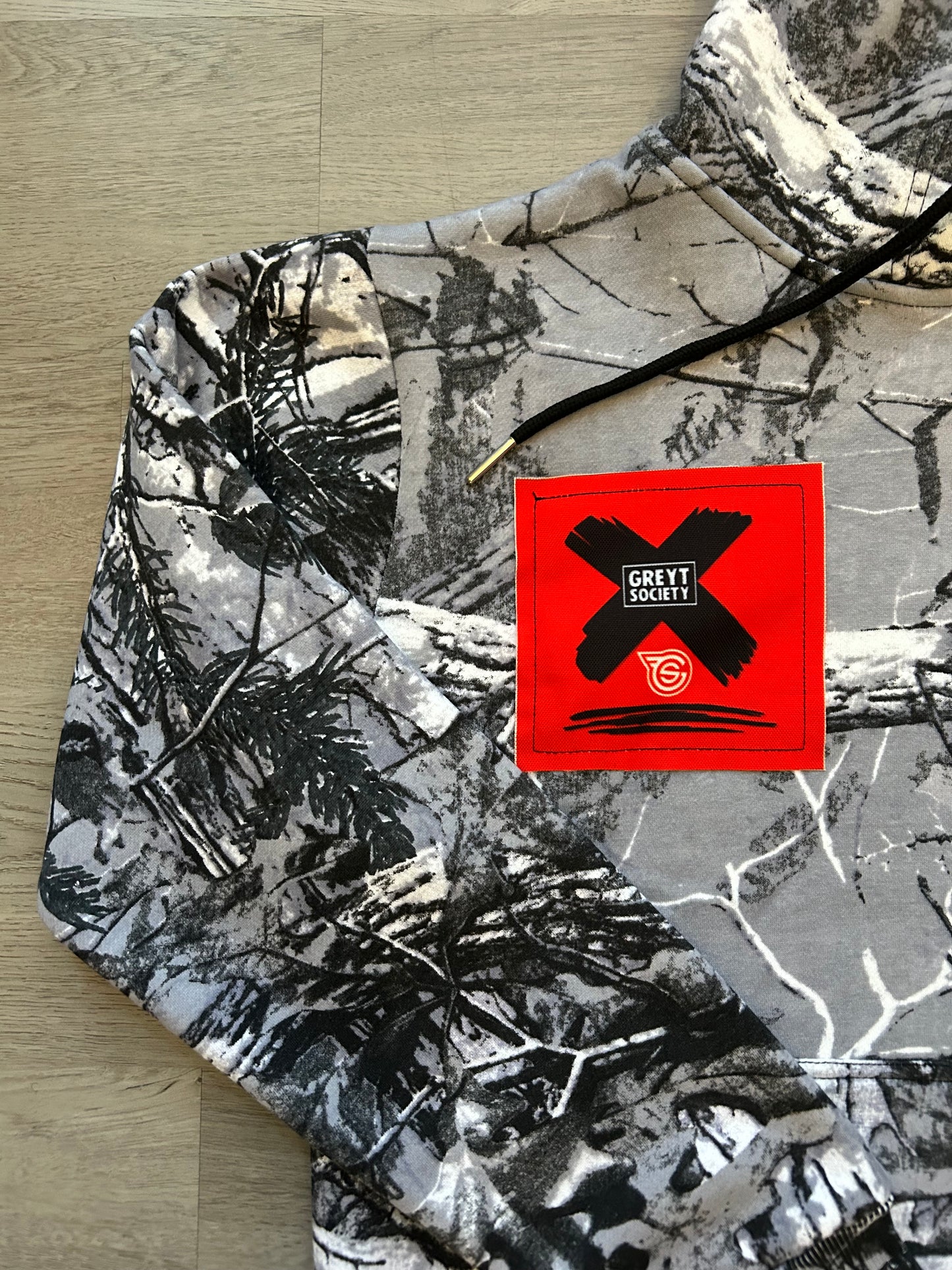 GREY/BLACK REAL TREE CAMO - DLSBYN HOODIE