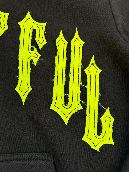 GREYTFUL - BLACK/VOLT YELLOW HOODIE