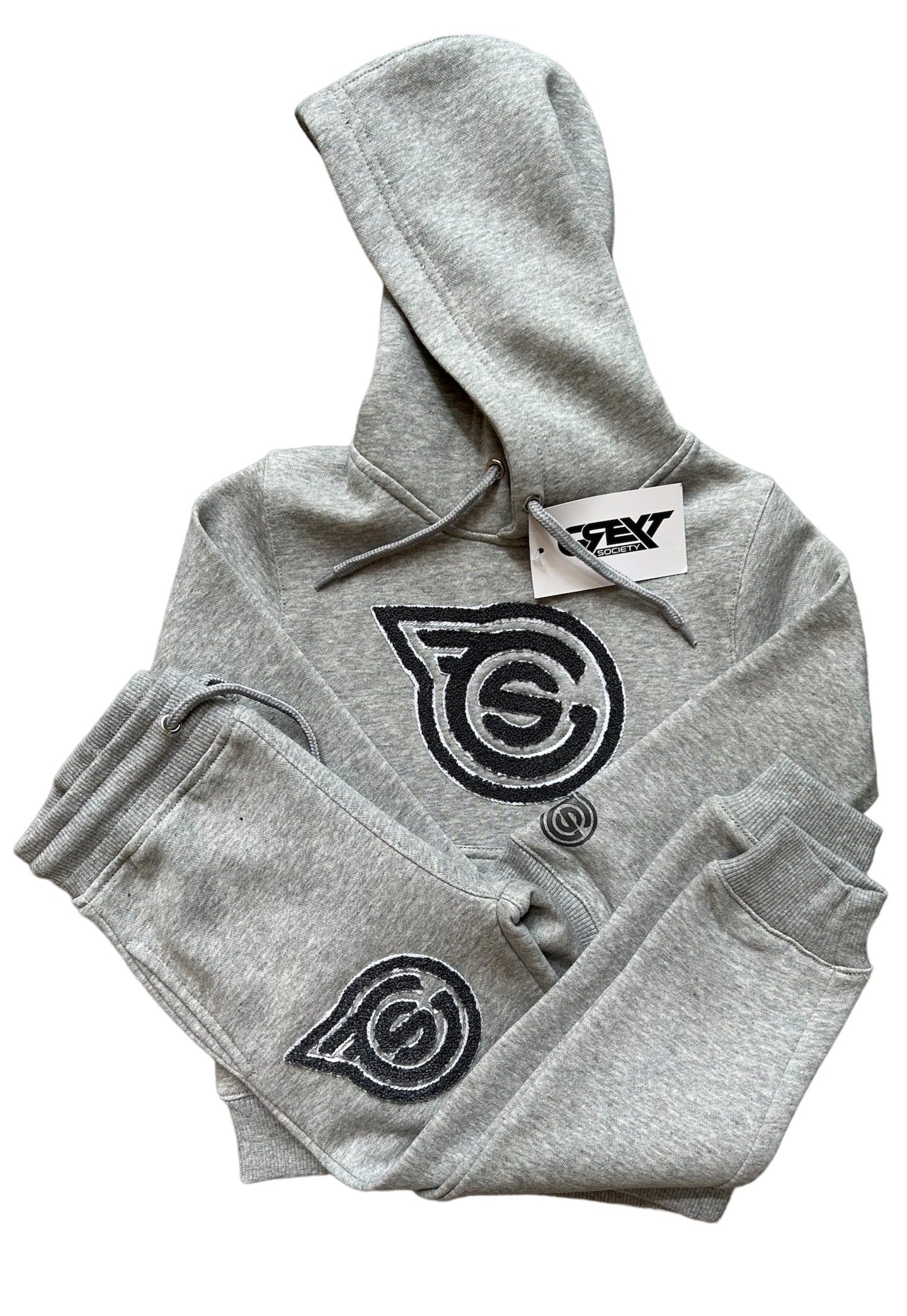 KIDS "GREYT GREY" Classic GS LOGO Jogger Set