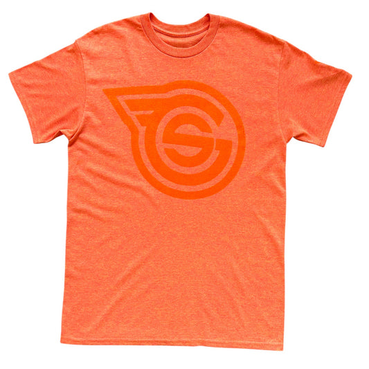 Classic GS LOGO Tee - Gradient Orange/Orange