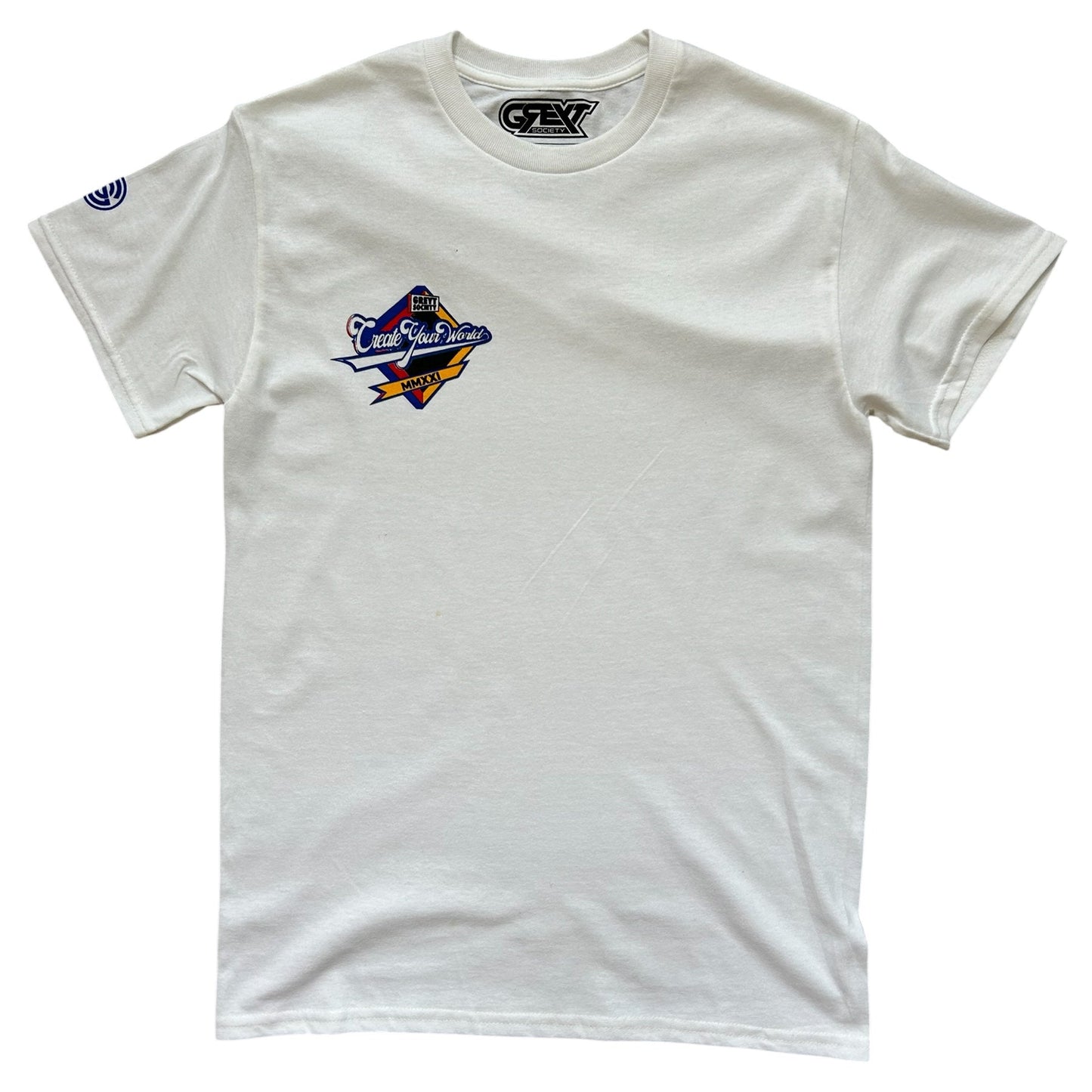 White - Create Your World T-Shirt CYW