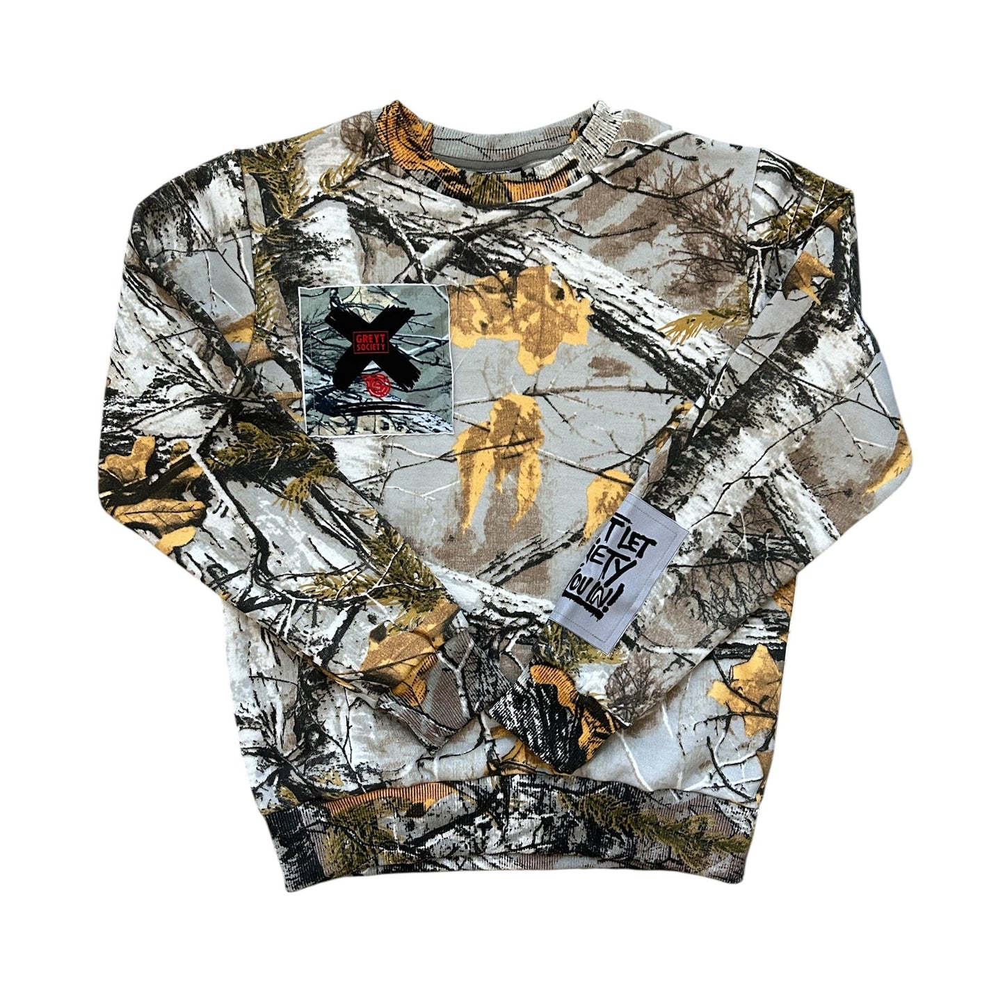 GREYSCALE REAL TREE CAMO - DLSBYN1 CREW GTTT