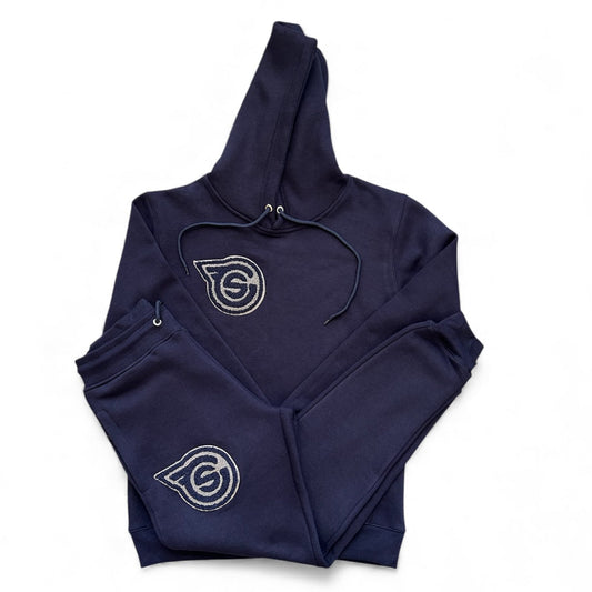 "GREYT NAVY" GS LOGO SJogger Set