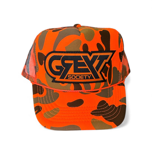 GREYT SIGNATURE CAMO Trucker