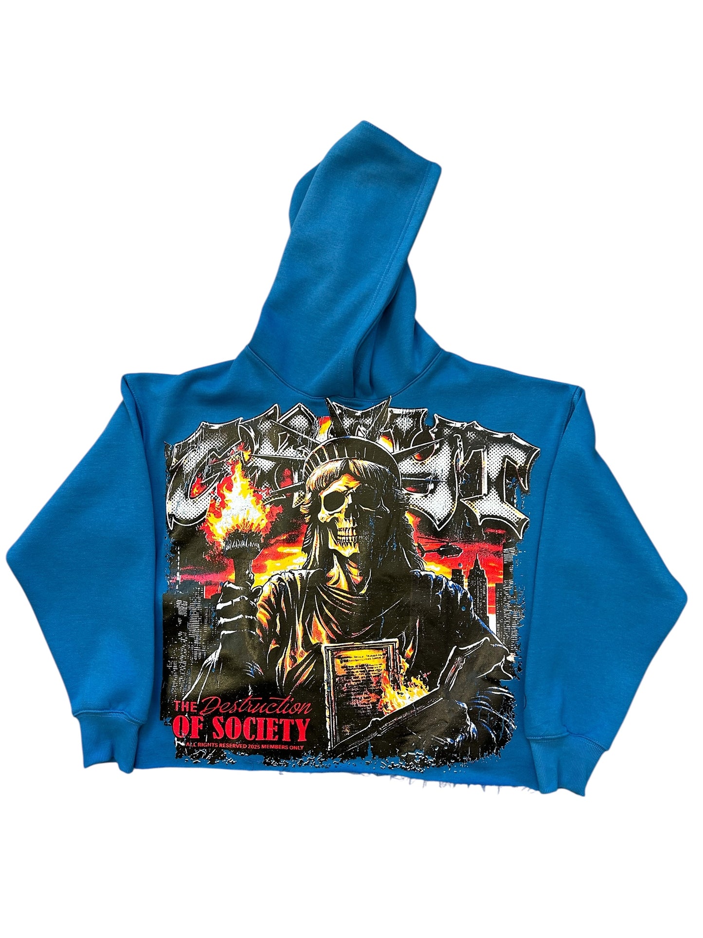 Cobalt Blue - BREAK THE CHAINS HOODIE