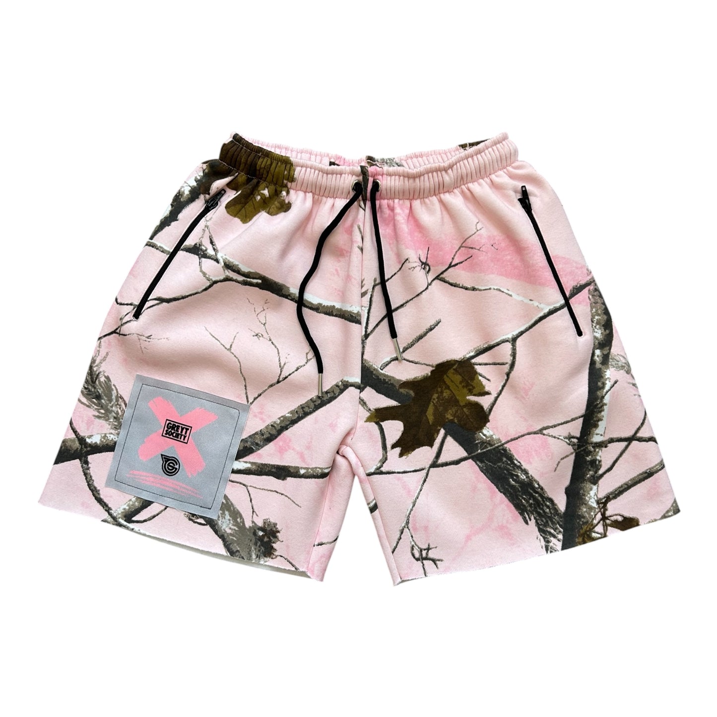 PINK REAL TREE CAMO - DLSBYN SHORTS
