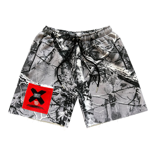 GREY/BLACK REAL TREE CAMO - DLSBYN SHORTS