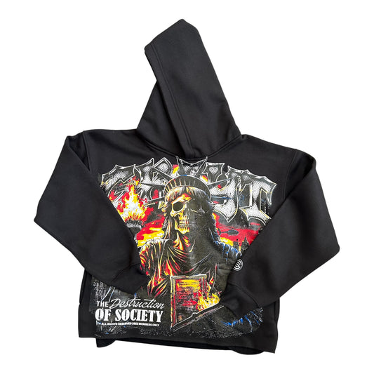 Solid Black - BREAK THE CHAINS HOODIE