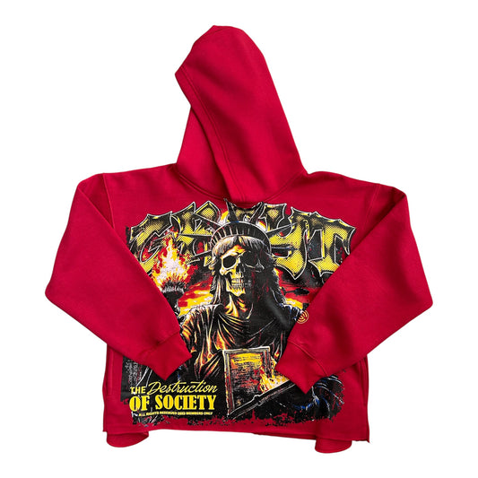 RED - BREAK THE CHAINS HOODIE