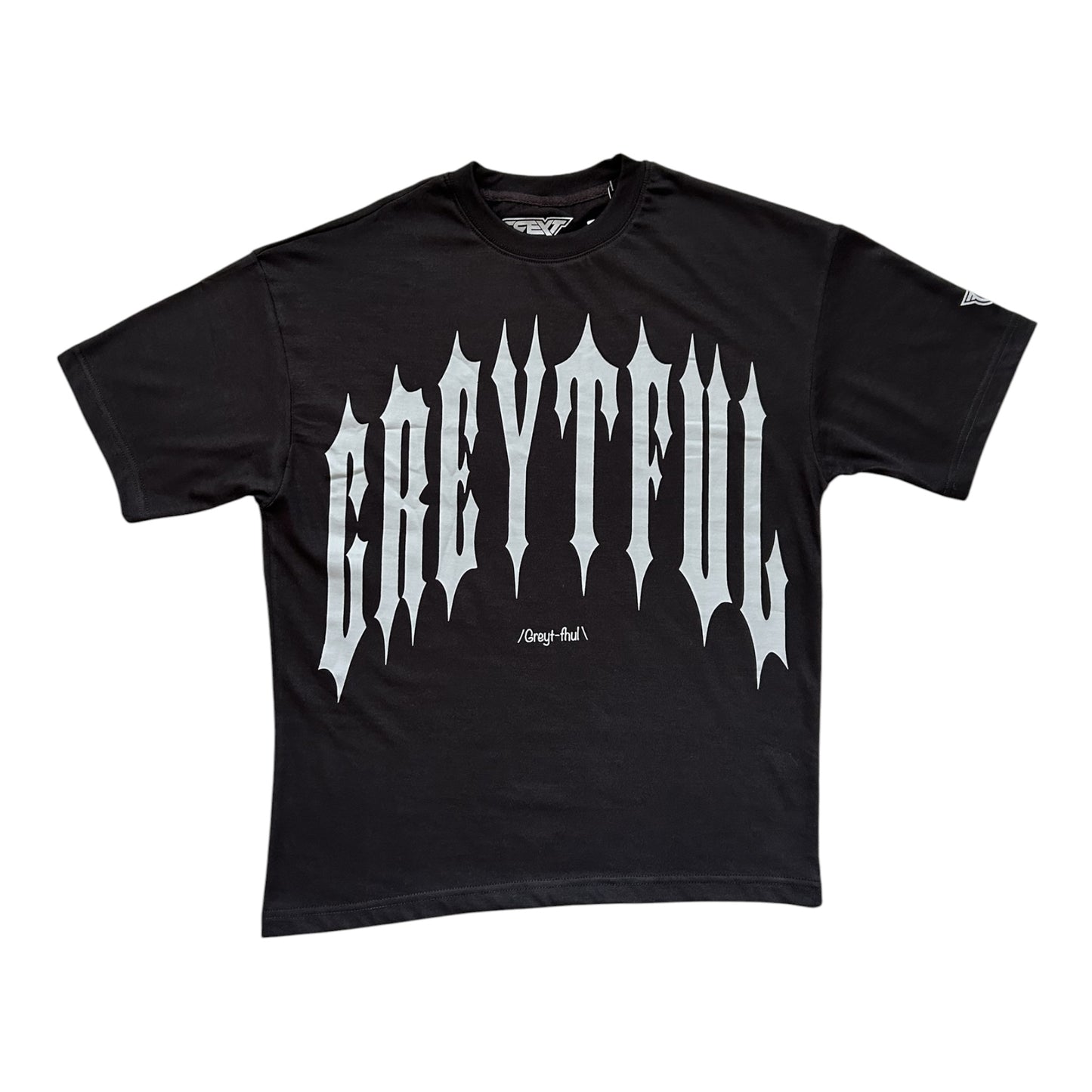 GREYTFUL - BLACK/GREY TEE