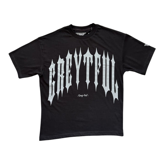 GREYTFUL - BLACK/GREY TEE