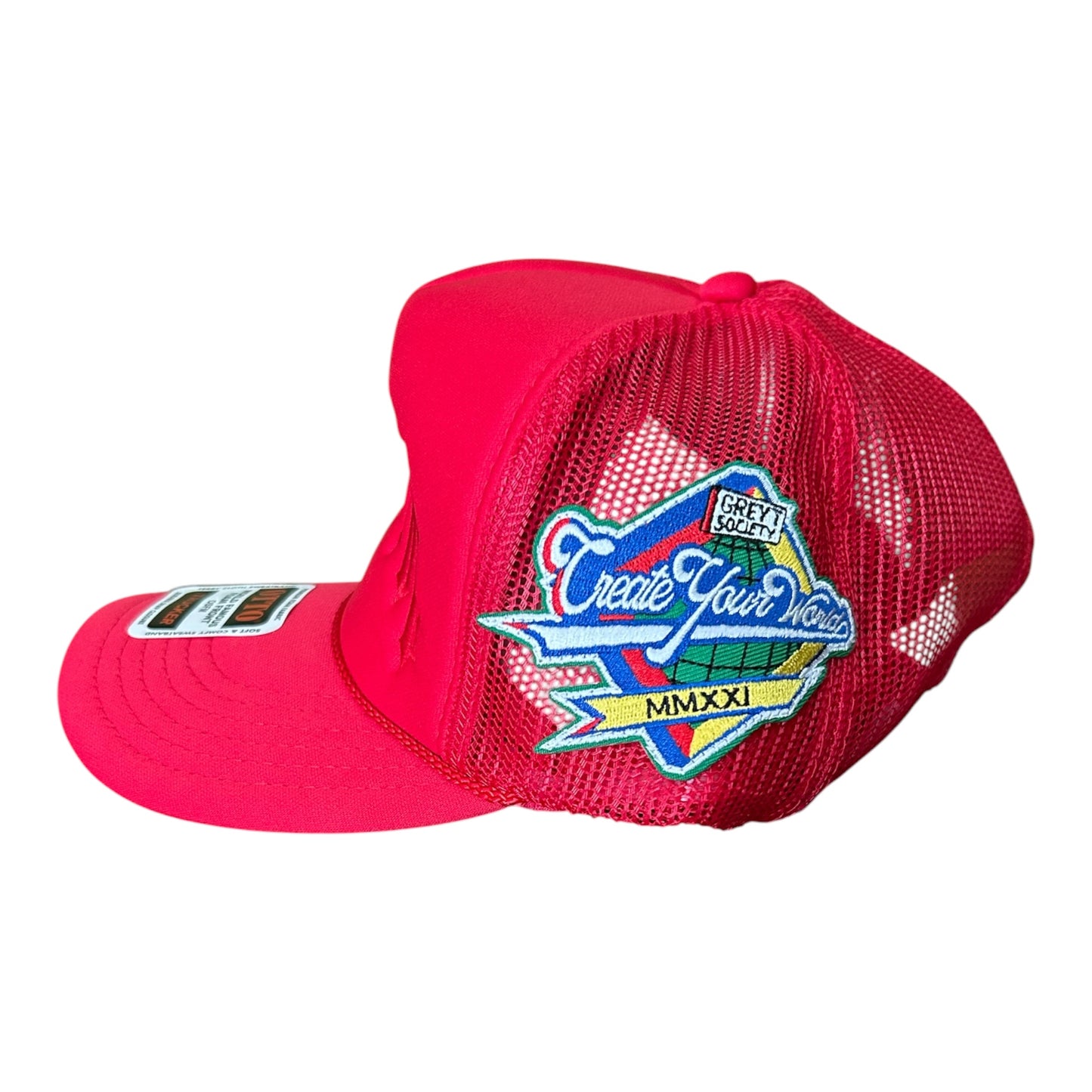 RED GREYTFUL Logo w/ Patch