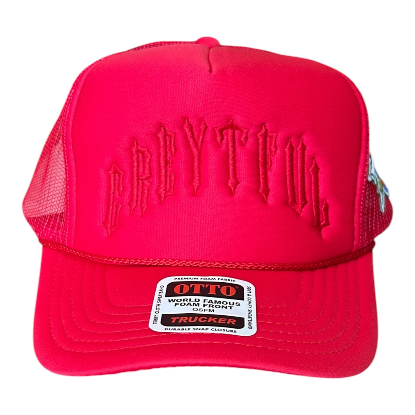 RED GREYTFUL Logo w/ Patch