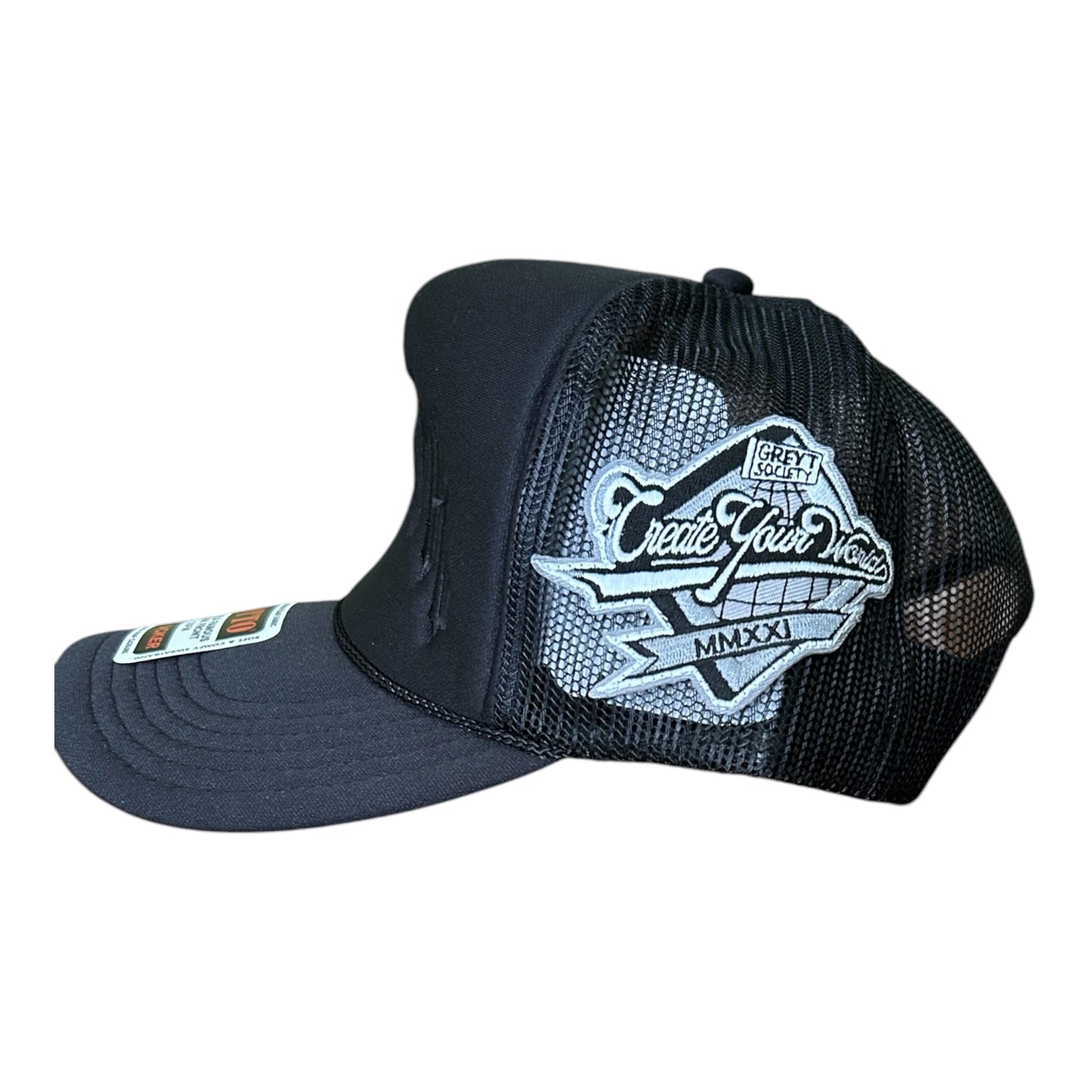 BLACK GREYTFUL Logo w/ Patch