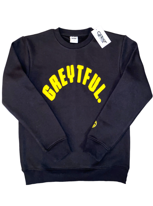 BLACK GREYTFUL LOGO Sweatshirt